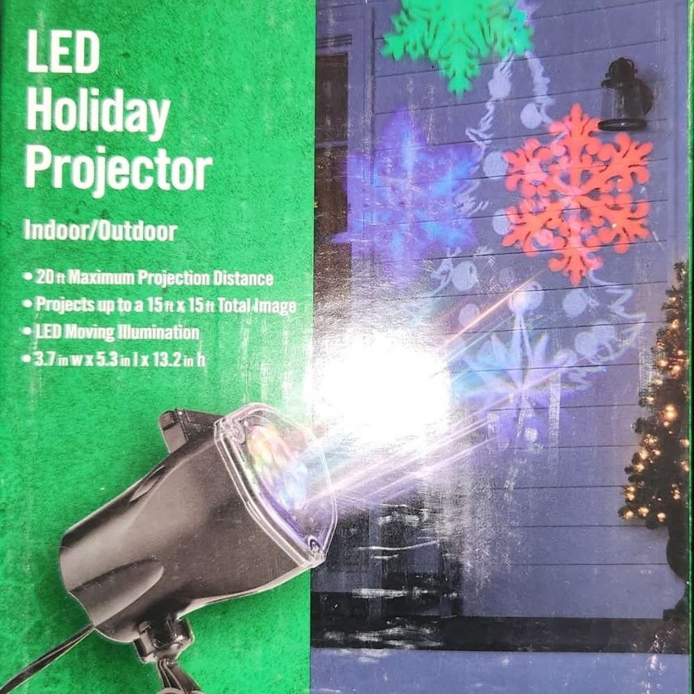 LED Holiday Projector
